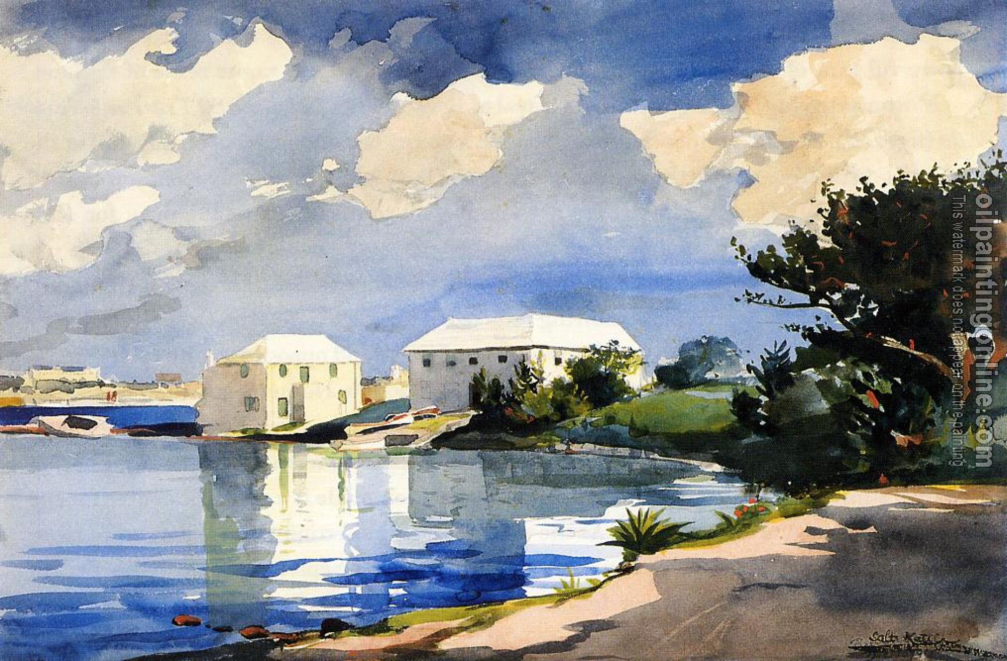 Homer, Winslow - Salt Kettle Bermuda